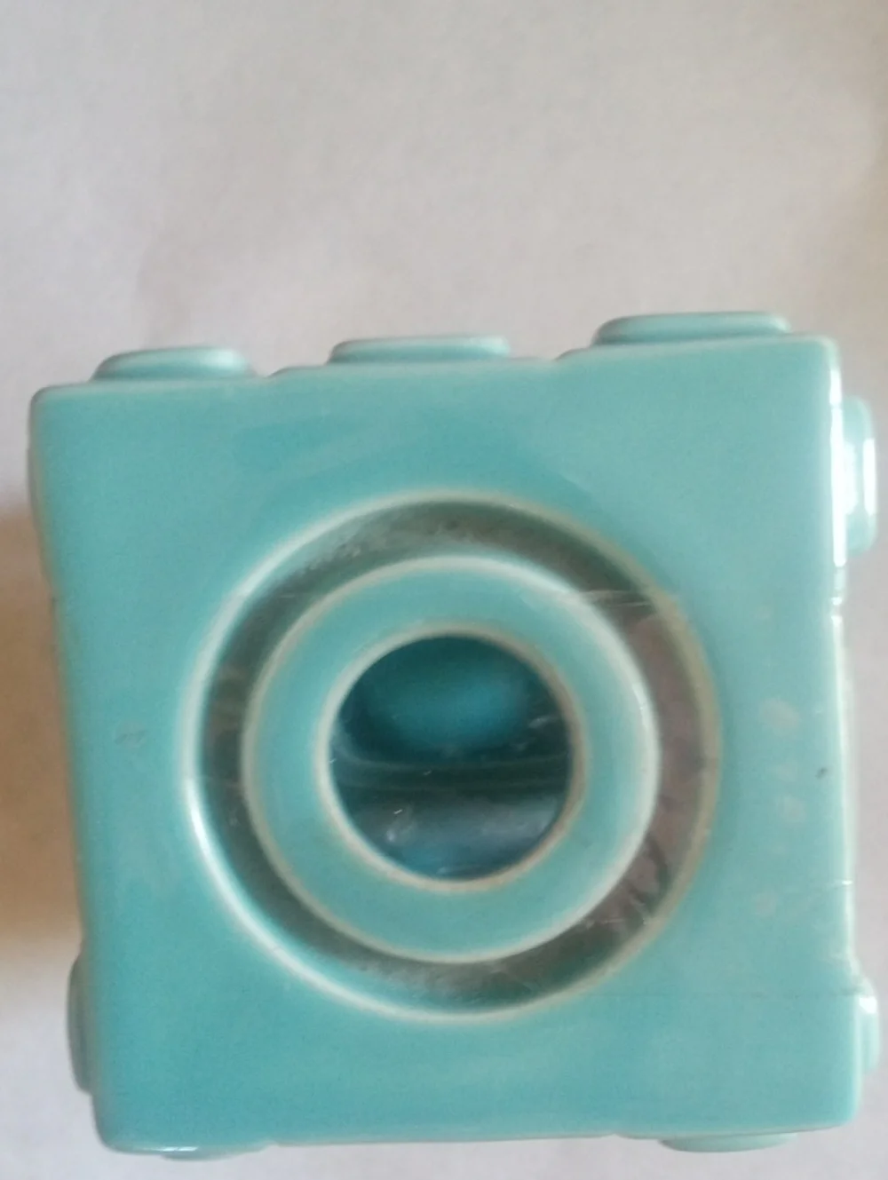 PARTY LITE Defuser And Wax Warmer Teal Blue - Picture 2 of 4